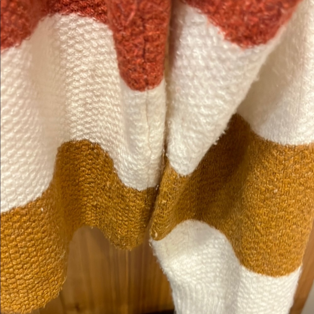 PINQUE Colorful Striped Crew Neck Sweater - Picture 8 of 11